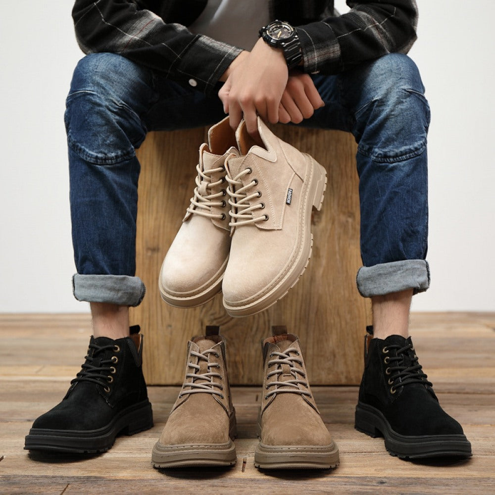 Men's High-Top Martin Short Boots