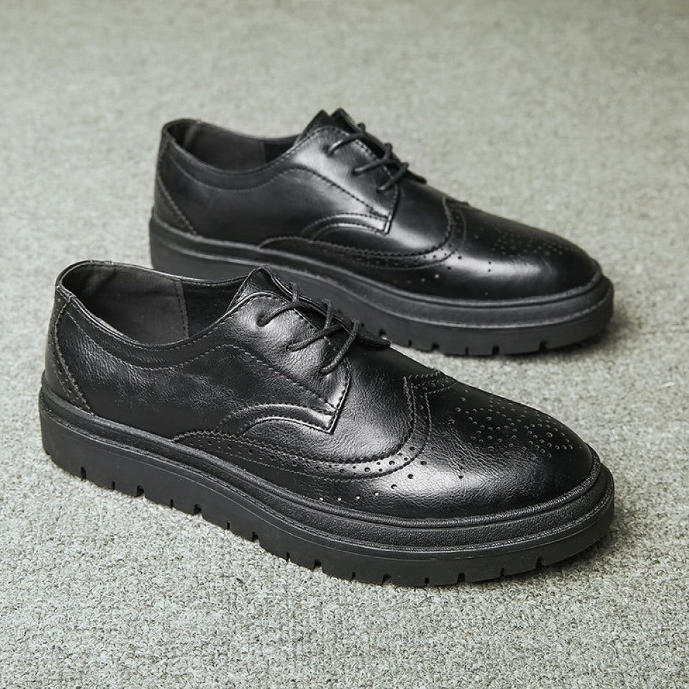 Men's Autumn Trendy Casual Shoes Add Velvet Low-Top Shoes