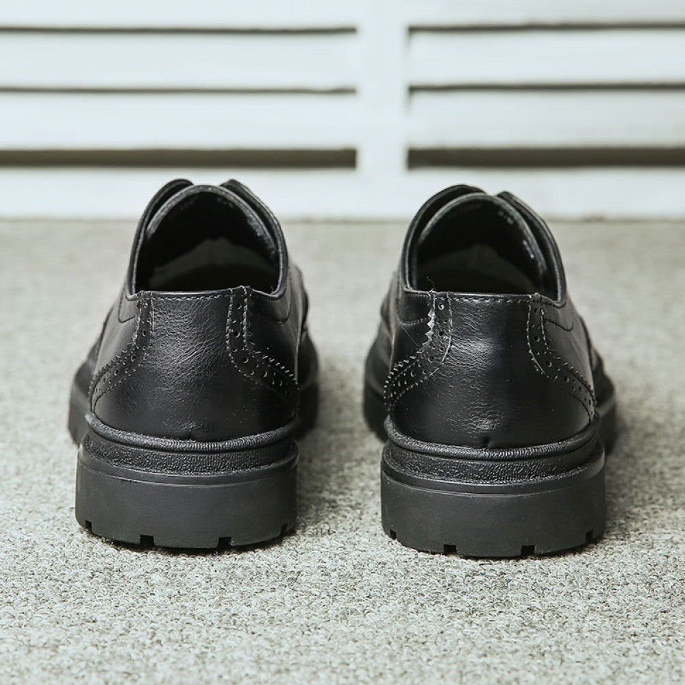 Men's Autumn Trendy Casual Shoes Add Velvet Low-Top Shoes