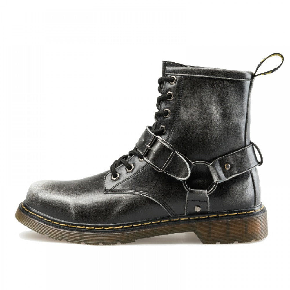 Men's Trendy Snow Military Martin Big Head Leather Boots