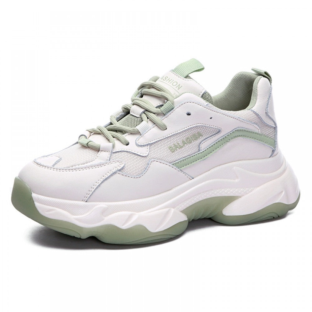 Women Thick Bottom Increased Breathable Sports Casual Shoes