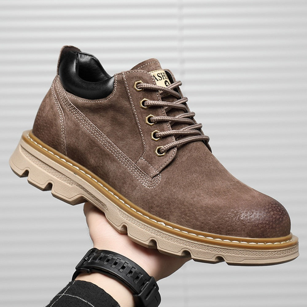 Men's Leather High-Top Martin Boots