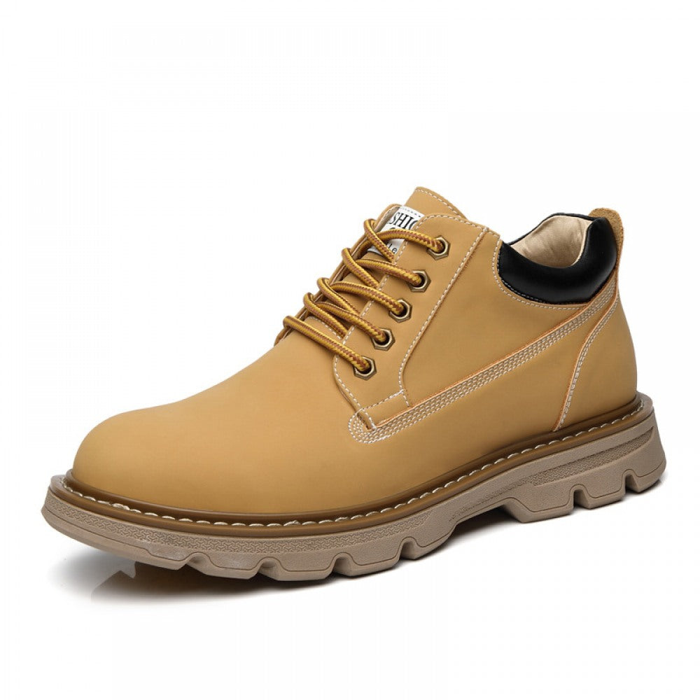 Men's Leather High-Top Martin Boots